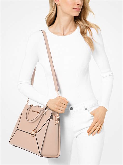 prism michael kors|Prism Large Saffiano Leather Satchel .